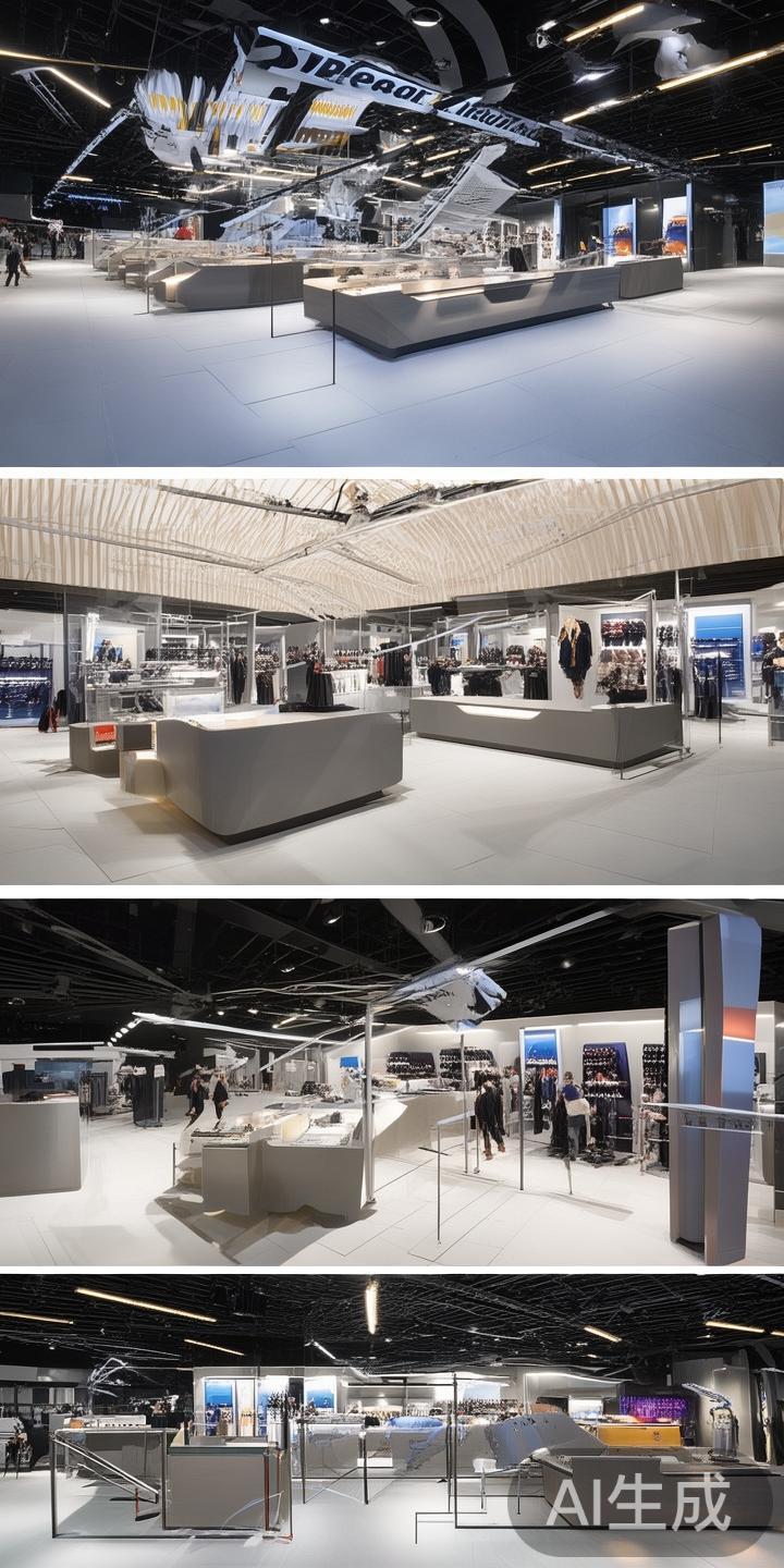 此次引入Reebok，购物中心特别设计了别具一格的