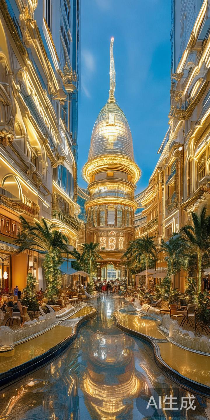 全面揭秘澳门威尼斯吴乐城:集世界级主题乐园与多元休闲娱乐于一体的精彩体验 主题定位:打造极致乐趣的综合休闲天堂
澳门威尼斯