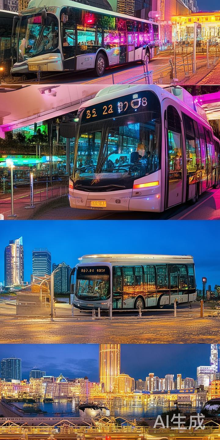 从澳门市中心出发：若身处澳门半岛，可以乘坐巴士前往